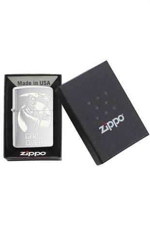 Zippo Çakmak 29696-064989 200 Pf18 Skull Game Over Design