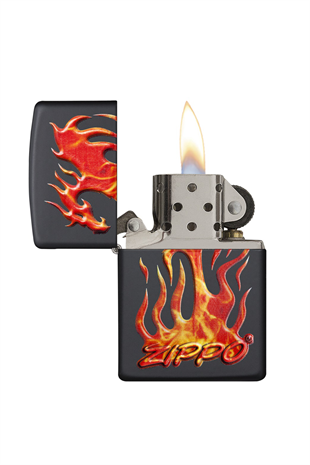 Zippo Çakmak 29735-067267 Zippo Flaming Dragon Design