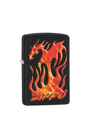 Zippo Çakmak 29735-067267 Zippo Flaming Dragon Design