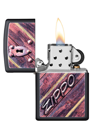Zippo Çakmak 29986-075370 Zippo Lock Design