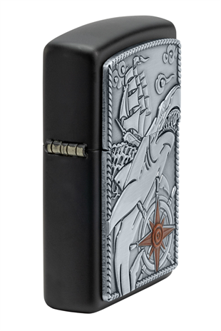 Zippo Çakmak 48120 Shark Ship Emblem