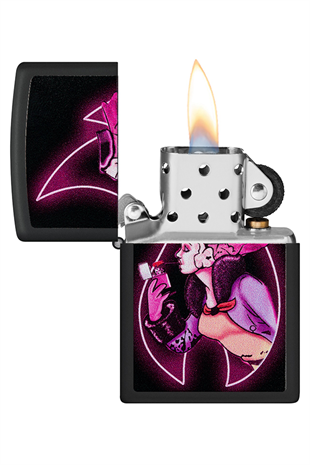 Zippo Çakmak 48139-096765 Windy Glow Design