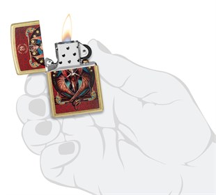 Zippo Çakmak 48267 Ann Stokes Collection 46689-128645