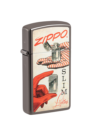 Zippo Çakmak 48396-099386 Black Ice Zippo Design