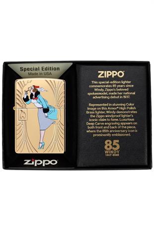 Zippo Çakmak 48413-000004 85Th Anniversary Windy Ltr