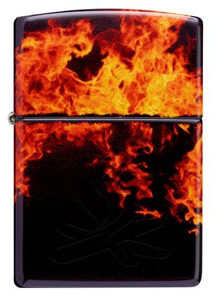 Zippo Çakmak 48458 Campfire Design 46389-117550