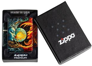 Zippo Çakmak 48458 Spiritual Sun And Moon Design 46563-119960