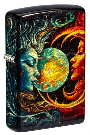 Zippo Çakmak 48458 Spiritual Sun And Moon Design 46563-119960