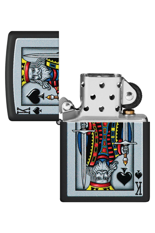 Zippo Çakmak 48488-100053 King Of Spades Design
