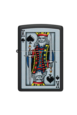 Zippo Çakmak 48488-100053 King Of Spades Design