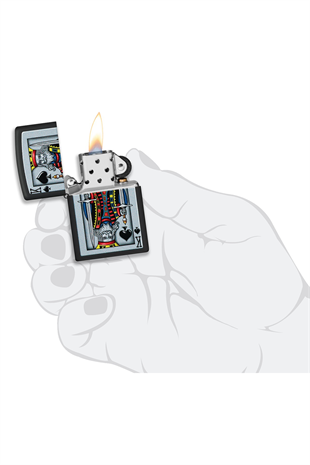 Zippo Çakmak 48488-100053 King Of Spades Design