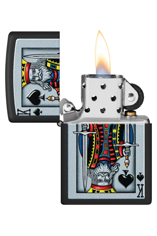 Zippo Çakmak 48488-100053 King Of Spades Design