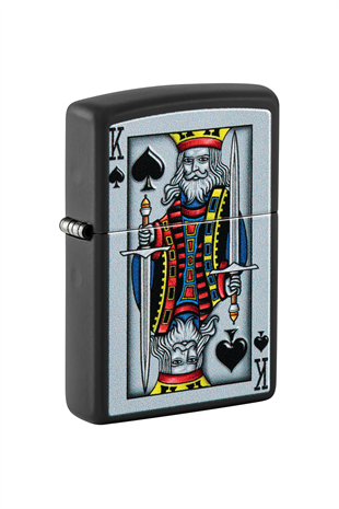 Zippo Çakmak 48488-100053 King Of Spades Design