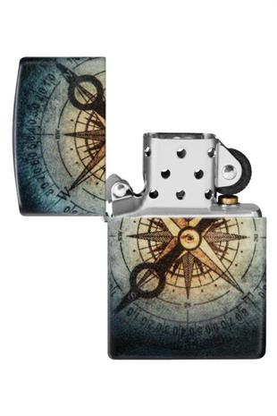 Zippo Çakmak 48562-103344 49193 Compass Ghost Design