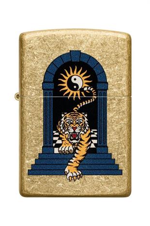 Zippo Çakmak 48613-103656 49477 Tiger Tattoo Design