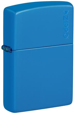 Zippo Çakmak 48628 Sky Blue Zippo Logo 48628ZL-103374