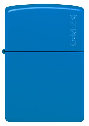 Zippo Çakmak 48628 Sky Blue Zippo Logo 48628ZL-103374