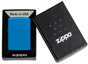 Zippo Çakmak 48628 Sky Blue Zippo Logo 48628ZL-103374