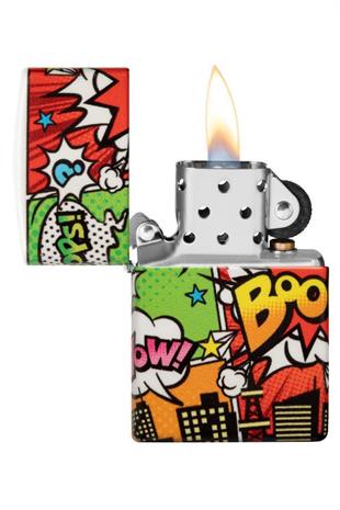 Zippo Çakmak 48648-000001 Pop Art City Design