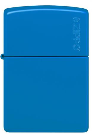 Zippo Çakmak 486ZL-103374 Sky Blue Zippo Logo