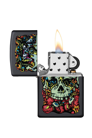 Zippo Çakmak 49007-00021 Dead inside Design