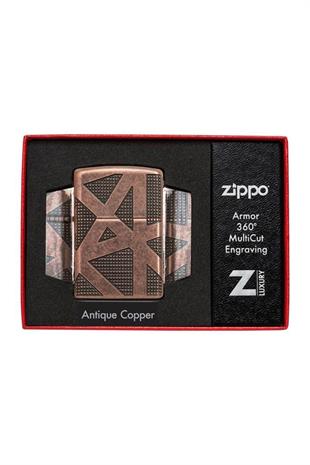 Zippo Çakmak 49036-075220 Geometric 360 Design