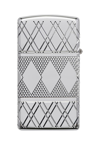Zippo Çakmak 49052-075224 Diamond Pattern Design