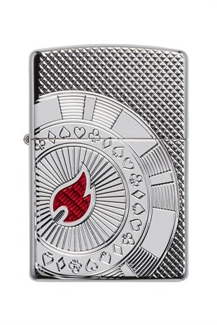 Zippo Çakmak 49058-075228 167 Poker Chip Design