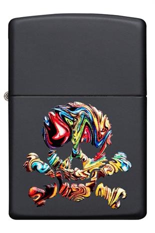 Zippo Çakmak 49187-078678 218 Skull Design