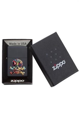 Zippo Çakmak 49187-078678 218 Skull Design
