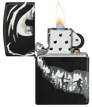 Zippo Çakmak 49193 Grinning Pumpkin Design 46268-117309