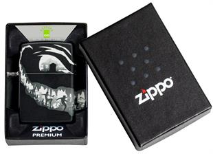 Zippo Çakmak 49193 Grinning Pumpkin Design 46268-117309