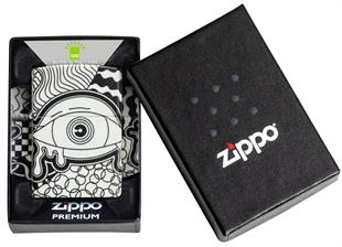 Zippo Çakmak 49193 Psychedelic Eye Design 46428-120508
