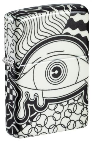 Zippo Çakmak 49193 Psychedelic Eye Design 46428-120508