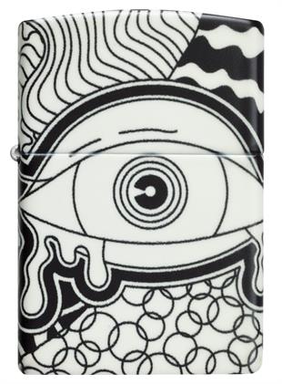 Zippo Çakmak 49193 Psychedelic Eye Design 46428-120508