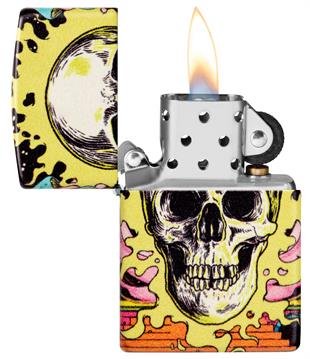 Zippo Çakmak 49193 Skull Design 48640-106749