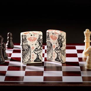 Zippo Çakmak 49352 Chess Design 46029-114638