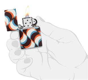 Zippo Çakmak 49352 Funky Pattern Design 46566-121920