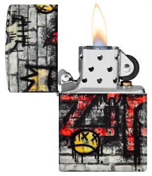 Zippo Çakmak 49352 Zippo Street Art Design 46282-120505