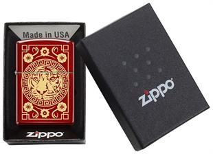 Zippo Çakmak 49475-106479 Tiger Design