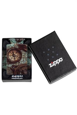 Zippo Çakmak 49916-100740 Compass Design