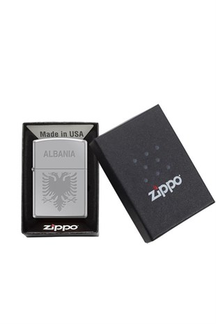 Zippo Çakmak Albania Coat of Arms 250-096179
