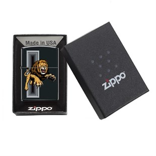 Zippo Çakmak Angry Lion Design 218-079774
