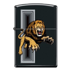 Zippo Çakmak Angry Lion Design 218-079774
