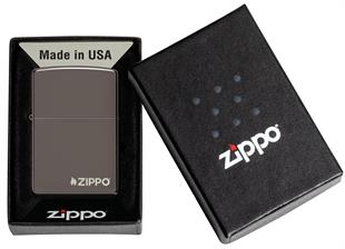 Zippo Çakmak Black Ice W/Z-Logo 150ZL
