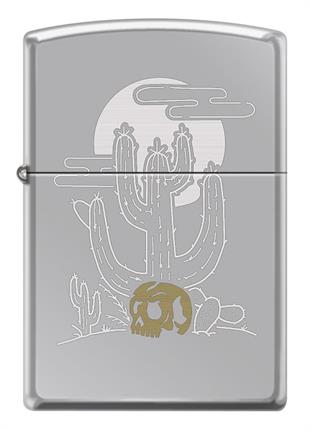 Zippo Çakmak Cactus And Skull Design 250-116087