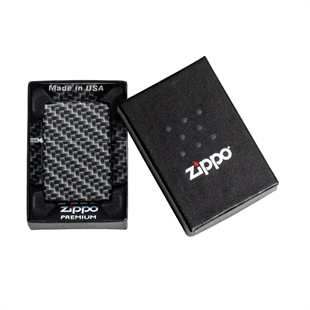 Zippo Çakmak Carbon Fiber Design 49356