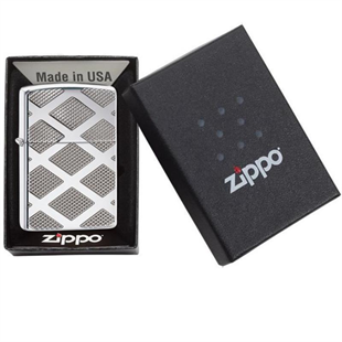 Zippo Çakmak Carved Chrm Diamond Design 28637