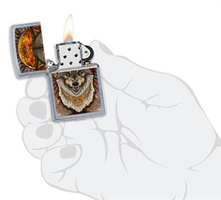 Zippo Çakmak Casino Wolf 207-080489