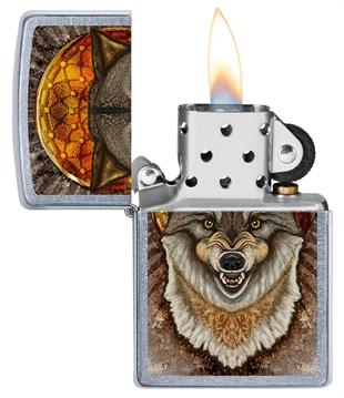Zippo Çakmak Casino Wolf 207-080489